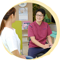 カウンセリングを大事に、患者様のお悩みをしっかり伺います